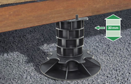 SPAX Terrassen-Lift Extension 30 mm Verlängerungsstück für SPAX Terrassen-Free Lift, Lift 3,5/5 und Lift 5/9 (8 Stück)