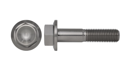 DIN 6921 Sechskantschraube mit Flansch Titan Grade 5