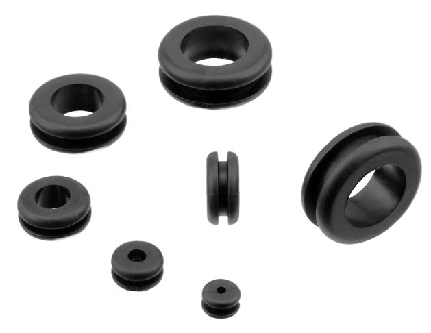 Fuchs+Sanders HN 8740 Sortiment Kabeltüllen Weich-PVC schwarz im Koffer
