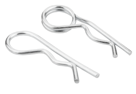 Fuchs+Sanders HN 8751 Sortiment Klappsplinte + Federstecker verzinkt im Koffer