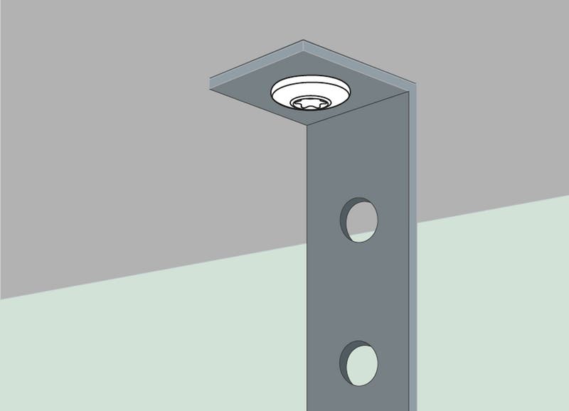 SPAX Betonschraube Panhead Stahl, galvanisch verzinkt