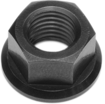 DIN 6923 Sechskantmutter mit Flansch Titan Grade 2 schwarz