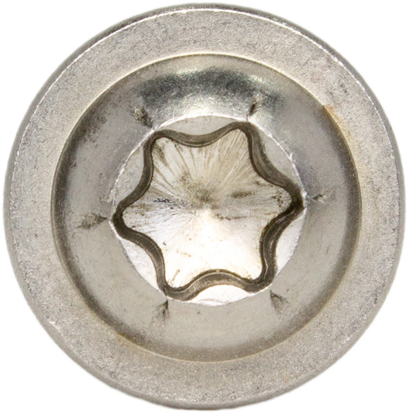 ISO 7380-2 Linsenschraube mit Flansch Innensechsrund TX Edelstahl A2