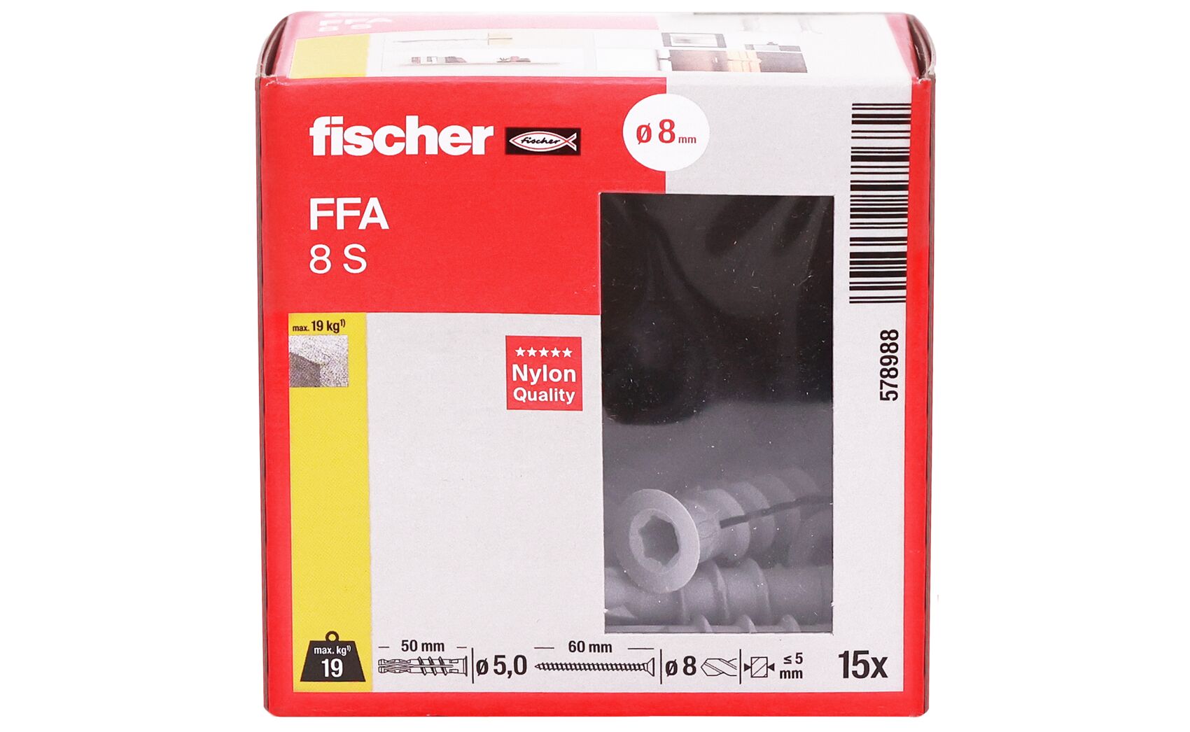 Fischer Porenbetondübel FFA