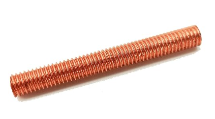 DIN 975 / DIN 976 Gewindestange Kupfer CU5 2.0853 Kuprodur M10 x 1000 mm
