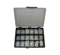 Polyamid Sortiment Muttern & Scheiben - Sortiments-Box PO-1