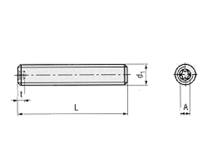 - Madenschrauben DIN 913 - aus rostfreiem Edelstahl A2 V2A 50 Stück ISO 4026 M2x10 - - SC913 Gewindestifte mit Kegelkuppe und Innensechskant Antrieb